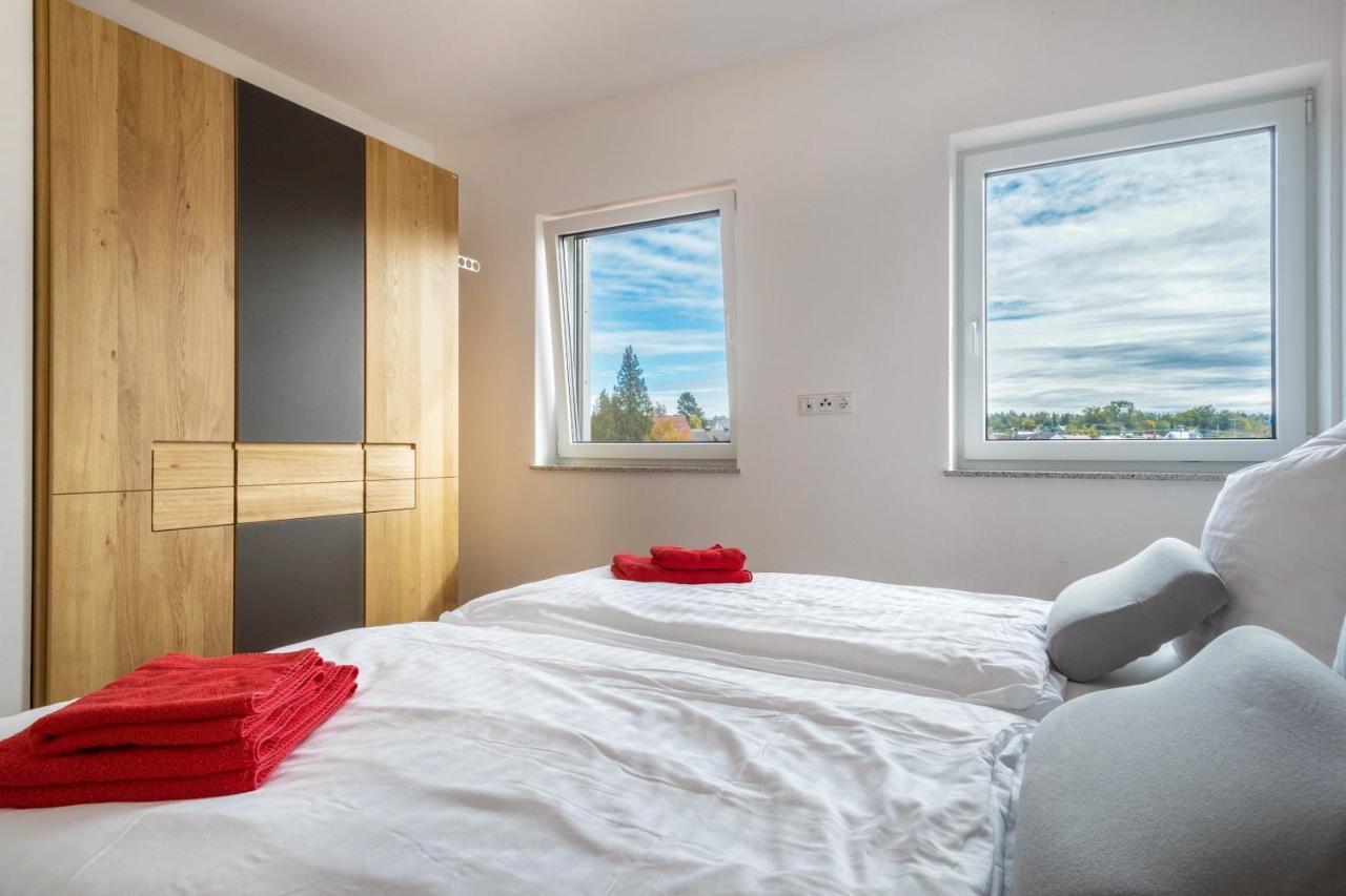 Ferienwohnung 4 Am Biohof Eriskirch Bagian luar foto